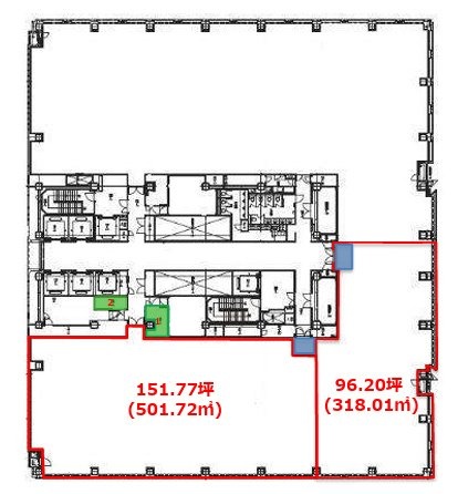 品川シーサイドパークタワー9F 間取り図