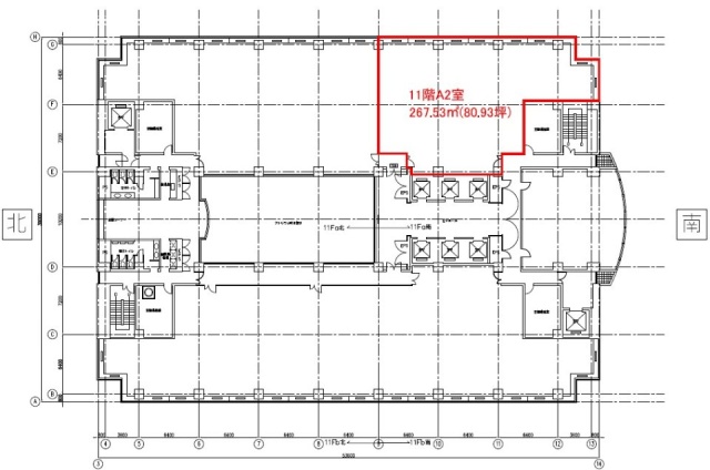 立川センタービルA2 間取り図