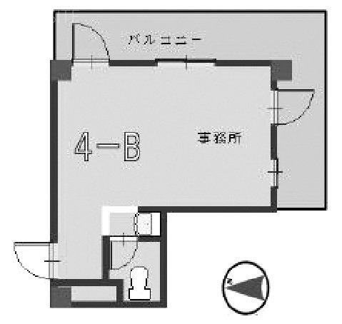 YハヤシビルB 間取り図