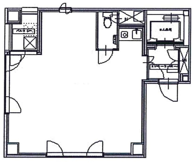 寺沢ビル2F 間取り図