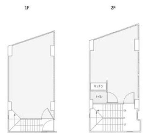ノーブルビル1F~2F 間取り図