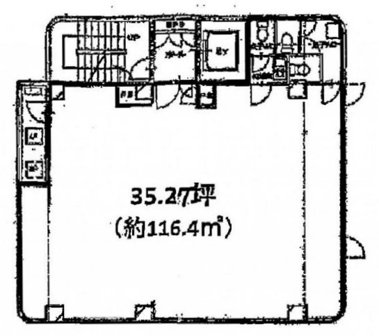 I・T秋葉原ビル2F 間取り図