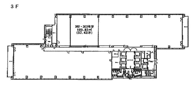 商船三井ビルディング3F 間取り図