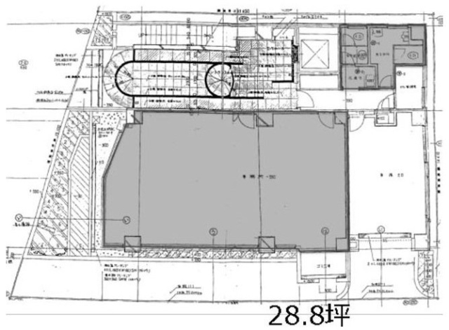 ハイックス平河町1F 間取り図