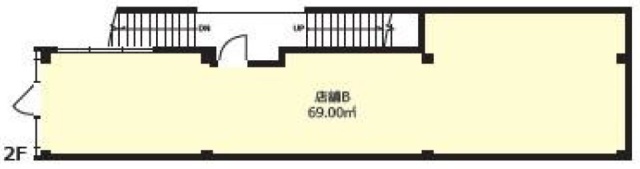 (仮称)品川区中延5丁目プロジェクトビル2F 間取り図