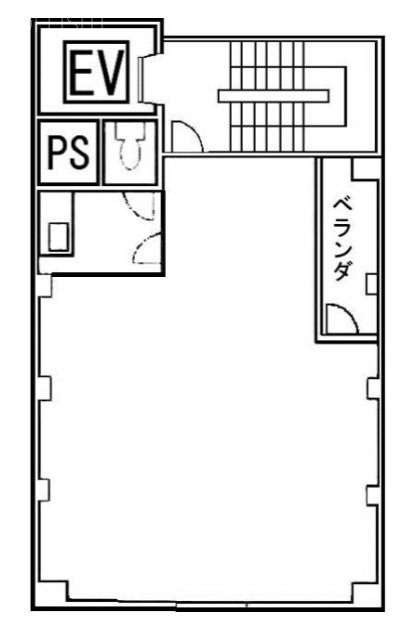 渡辺データビル2F 間取り図