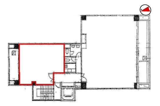 ウィスタリア東五反田ビルB 間取り図