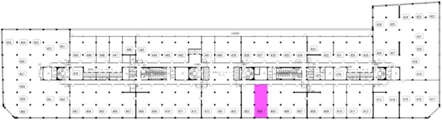 大手町ビル4F404区 間取り図