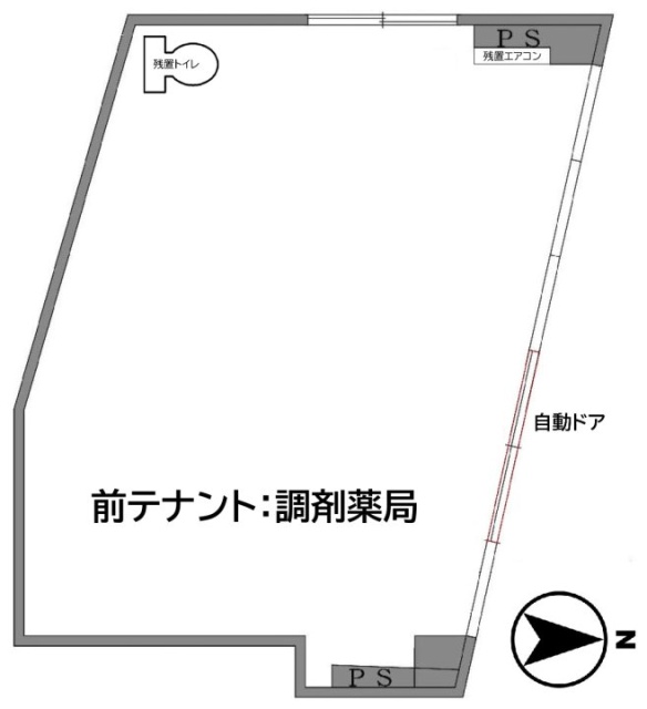 ラ・レンヌ上鷺宮ビル102 間取り図