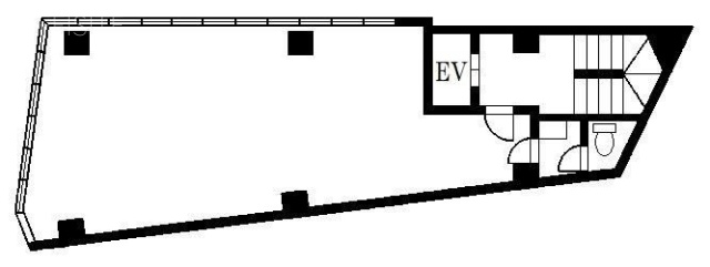 飯島ビル新館2F~3F 間取り図