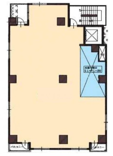 得水(とくすい)ビル3F~4F 間取り図