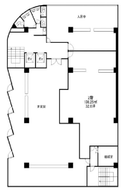 早川トナカイビル2F 間取り図