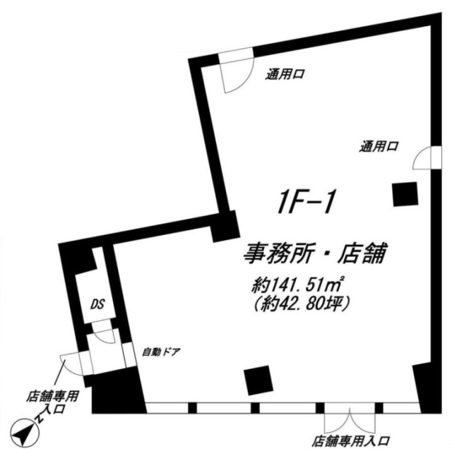 初台共同ビル1 間取り図