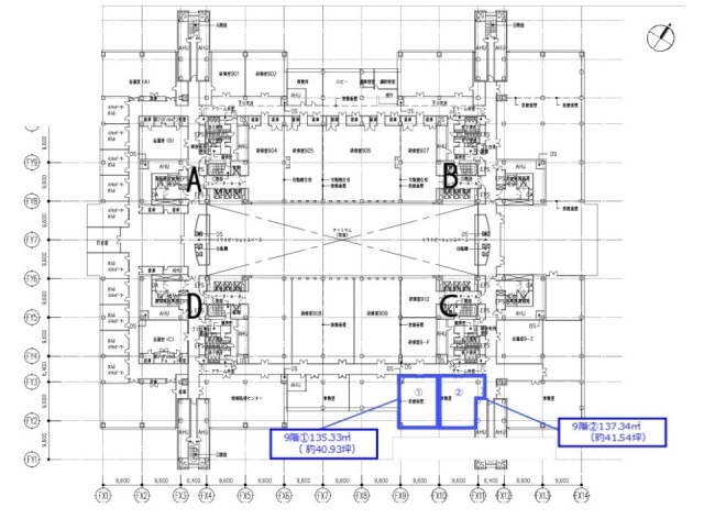 東京ファッションタウン(TFTビル東館)1 間取り図