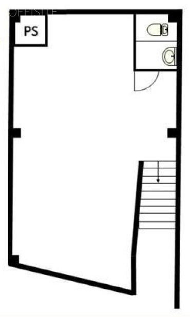 ル・グラシエルBLDG.31ビルB1F 間取り図
