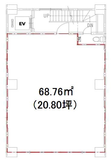 協電ビル4F 間取り図