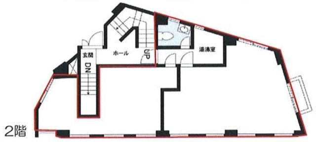 東洋興信所ビル2F 間取り図