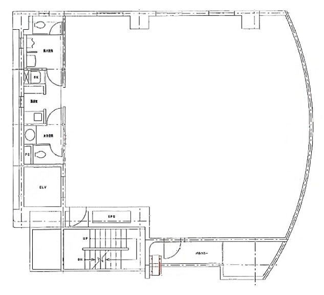 池袋グランディアビル5F 間取り図