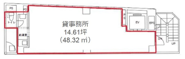 三橋ビル4F 間取り図