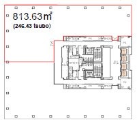 パシフィックセンチュリープレイス丸の内22F 間取り図