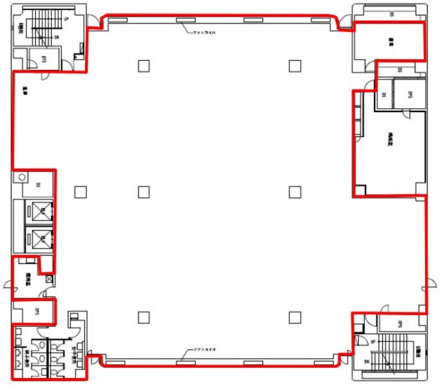 青山サンクレストビル6F 間取り図