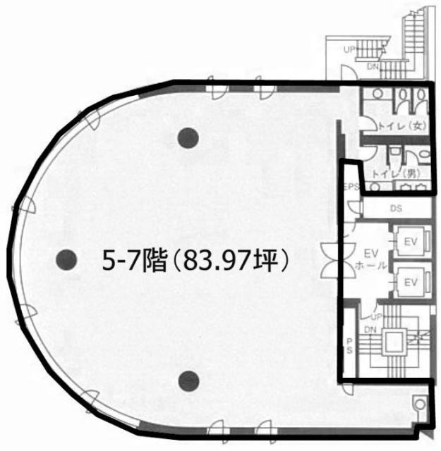 DT外苑5F 間取り図