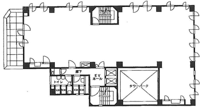 神田東山ビル7F 間取り図