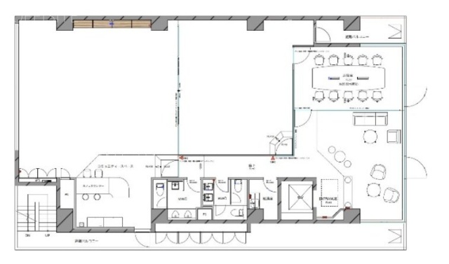 築地リバーフロント3F 間取り図
