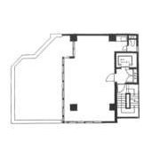 元赤坂大野ビル8F 間取り図
