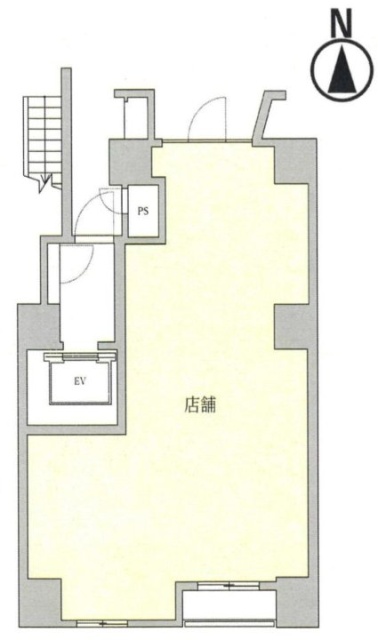 フォレ麻布十番ビル101 間取り図