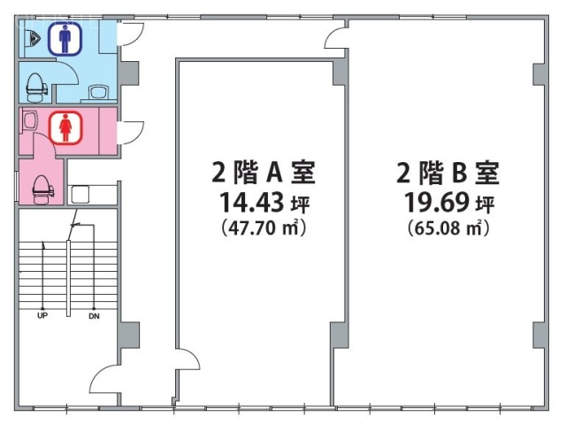 本田ビルB 間取り図