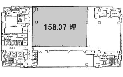 大成大手町ビル18F 間取り図