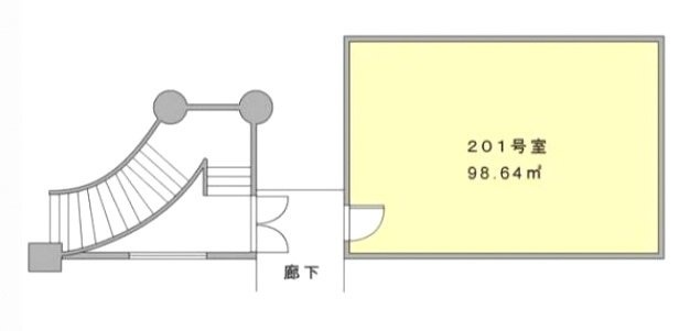 マンションニュー田端201 間取り図