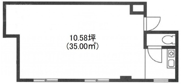 小林ビル413 間取り図