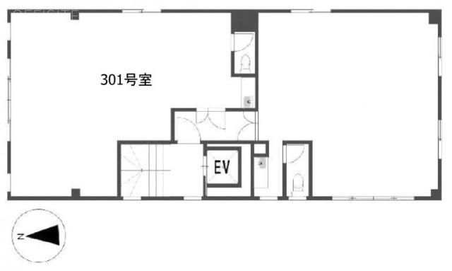 アイエムビル301 間取り図