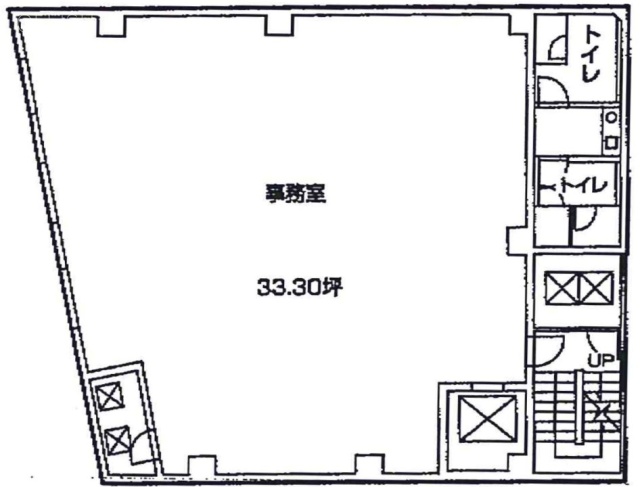 スギタビル6F 間取り図