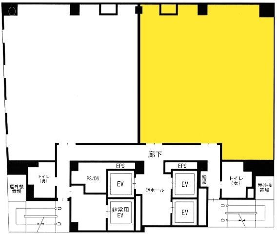 マルイト銀座第3ビル東 間取り図