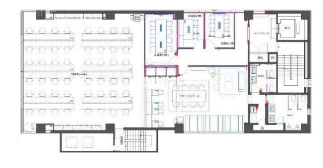 THE PORTAL IWAMOTOCHO5F 間取り図