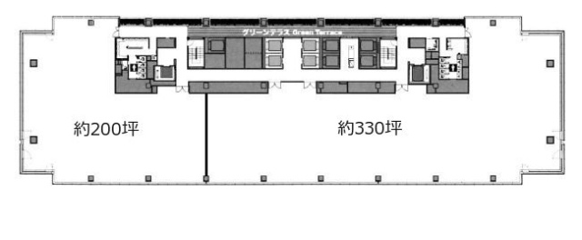 渋谷ソラスタA 間取り図