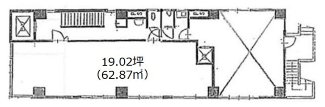 NCKビル2F 間取り図