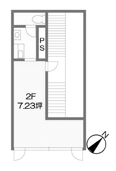 鈴木ビル2F 間取り図