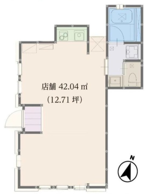 Casa FeliceビルC 間取り図