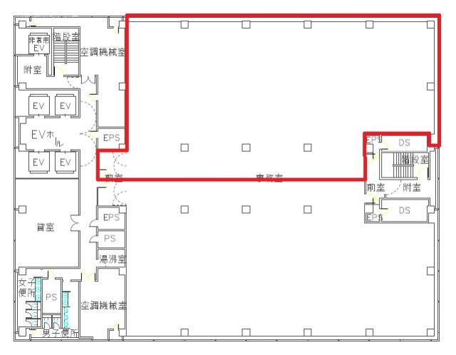 天王洲ファーストタワー北 間取り図