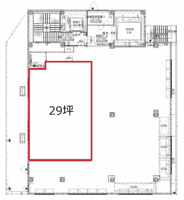 Jビル四谷荒木町4F 間取り図
