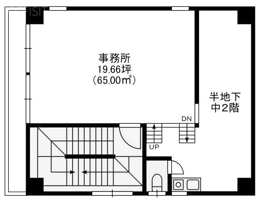 大湯ビル2F 間取り図