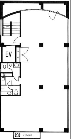 神宮前柴田ビル3F 間取り図
