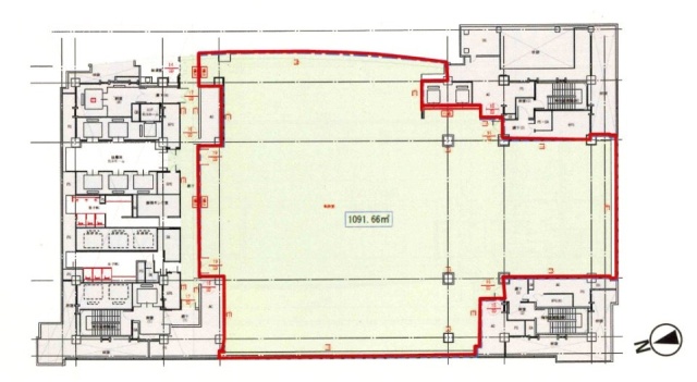 大成大手町ビル3F 間取り図