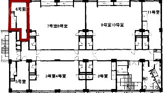 岡崎ビル906 間取り図