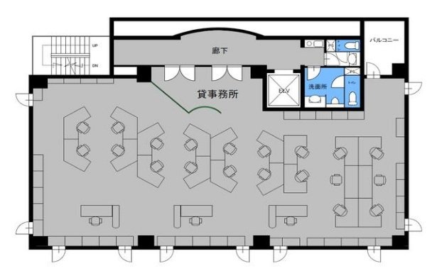 ジャロックビル5F 間取り図