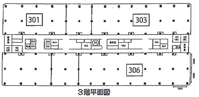 ヒューリック葛西臨海ビル306 間取り図